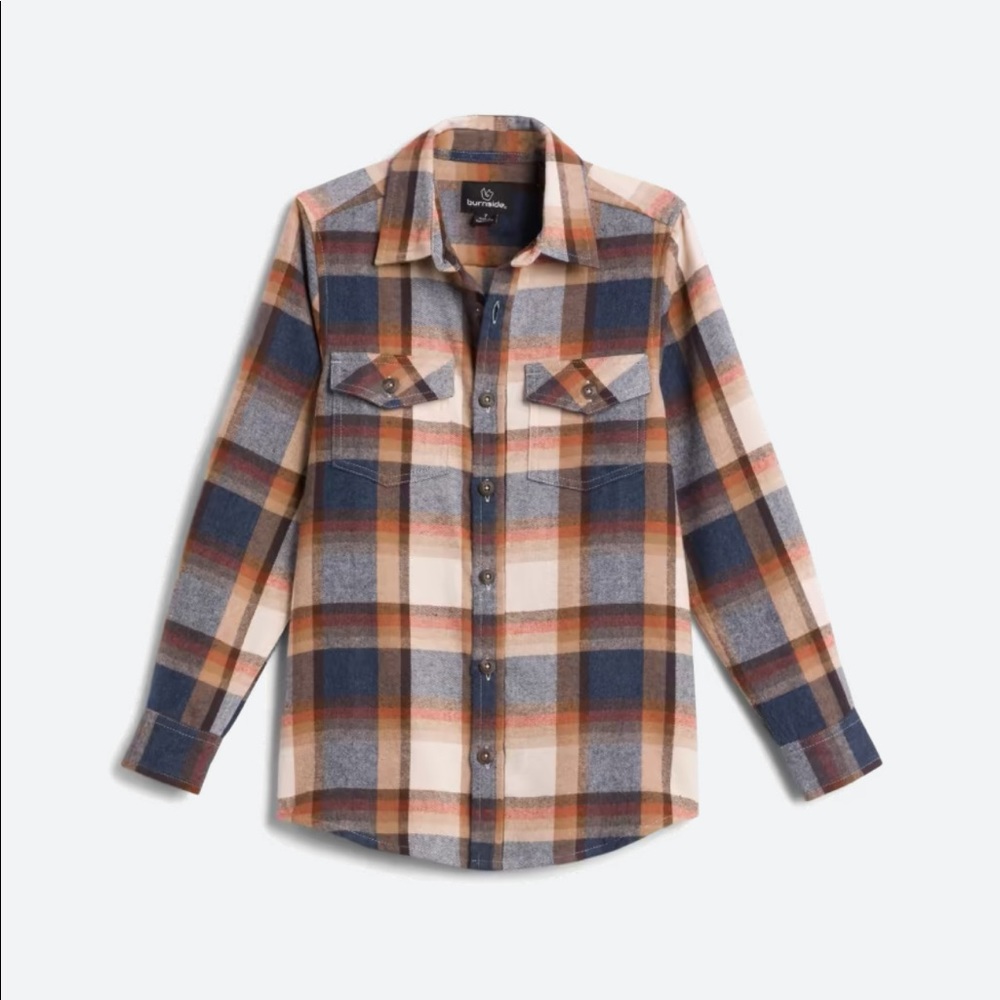 Stitch Fix SZ 7 Morgan Long Sleeve Flannel Shirt